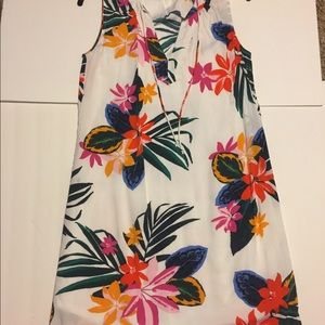 Floral Knee length summer dress.